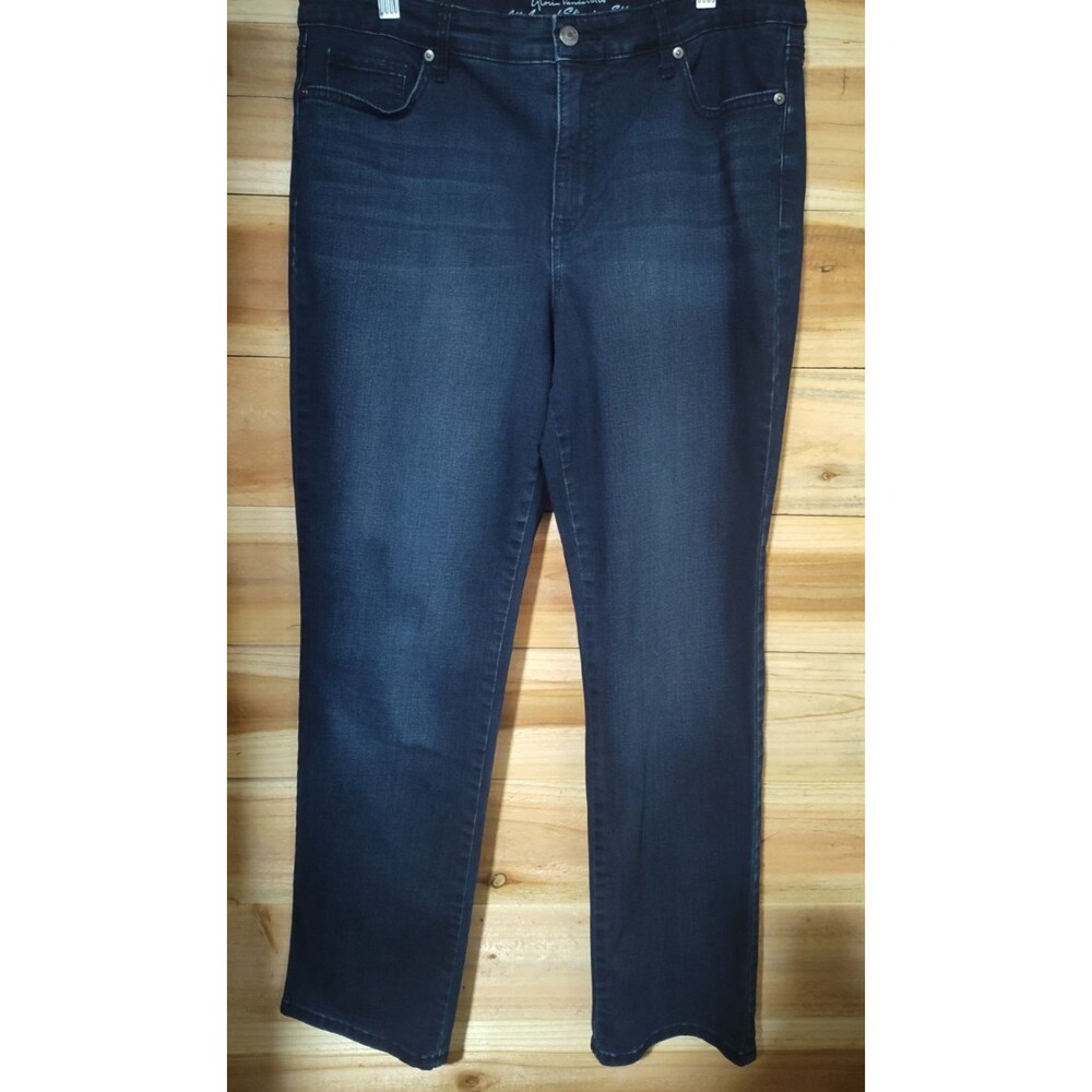 Gloria Vanderbilt Jeans Women Blue Size 12 Short All Around Slimming Effect